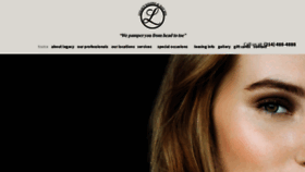 What Legacysalons.com website looked like in 2020 (4 years ago)