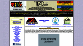 What Lead.org.au website looked like in 2020 (3 years ago)