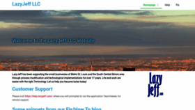 What Lazyjeff.com website looked like in 2020 (3 years ago)