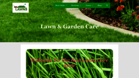 What Lawnszone.com website looked like in 2020 (3 years ago)