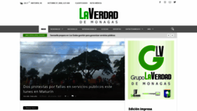 What Laverdaddemonagas.com website looked like in 2020 (3 years ago)