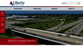What Liberty-township.com website looked like in 2020 (3 years ago)