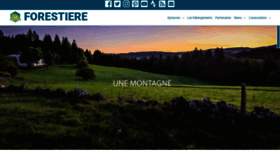 What La-forestiere.com website looked like in 2020 (3 years ago)