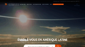 What Latinexperience.fr website looked like in 2020 (3 years ago)