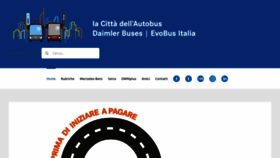 What Lacittadellautobus.it website looked like in 2020 (3 years ago)