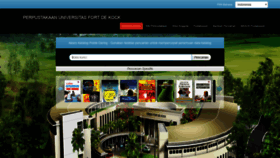 What Library.fdk.ac.id website looked like in 2020 (3 years ago)