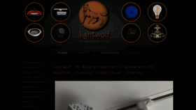 What Lightwolf.de website looked like in 2020 (3 years ago)