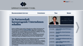 What Lindsaygoldbergvogel.com website looked like in 2020 (3 years ago)