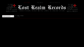 What Lostrealmrecords.com website looked like in 2020 (3 years ago)