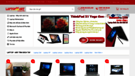 What Laptopmart.vn website looked like in 2020 (3 years ago)