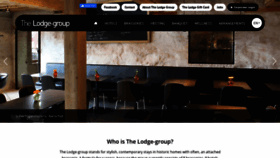 What Lodge-hotels.be website looked like in 2020 (3 years ago)
