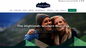 What Livehighlands.com website looked like in 2020 (3 years ago)