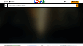 What Loyabi.com website looked like in 2020 (3 years ago)