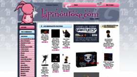 What Lapinourose.com website looked like in 2020 (3 years ago)