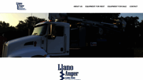 What Llanoaugerrentals.com website looked like in 2020 (3 years ago)