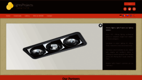 What Lightsprojects.com website looked like in 2020 (3 years ago)