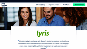 What Lyris.com website looked like in 2020 (3 years ago)