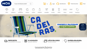 What Lojamor.com.br website looked like in 2020 (3 years ago)