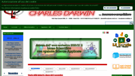 What Liceodarwin.net website looked like in 2020 (3 years ago)