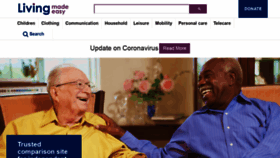 What Livingmadeeasy.org.uk website looked like in 2020 (3 years ago)