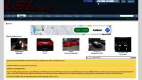 What Ls1.com website looked like in 2020 (3 years ago)