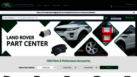 What Landrovermerriamparts.com website looked like in 2020 (3 years ago)