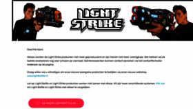 What Light-strike.nl website looked like in 2020 (3 years ago)