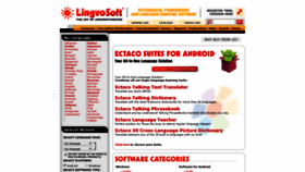 What Lingvosoft.com website looked like in 2020 (3 years ago)