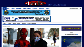 What Lakesideleader.com website looked like in 2020 (3 years ago)