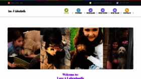 What Lovealabradoodle.com website looked like in 2020 (3 years ago)