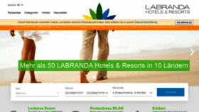 What Labranda.com website looked like in 2020 (3 years ago)
