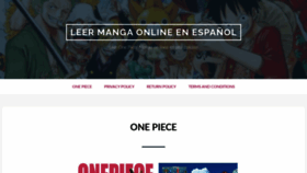 What Leer-onepiece.com website looked like in 2020 (3 years ago)