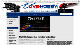 What Live-hobby.de website looked like in 2020 (3 years ago)