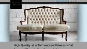 What Leonardsupholstery.com website looked like in 2020 (4 years ago)