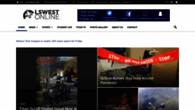 What Lswestonline.com website looked like in 2020 (3 years ago)