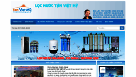 What Locnuoctanvietmy.com.vn website looked like in 2020 (3 years ago)