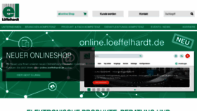 What Loeffelhardt.de website looked like in 2020 (3 years ago)