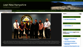 What Lean.nh.gov website looked like in 2020 (3 years ago)