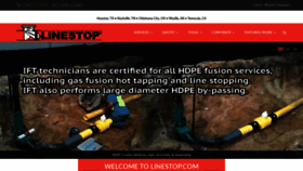 What Linestop.com website looked like in 2020 (3 years ago)