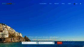 What Livingamalfi.com website looked like in 2020 (3 years ago)