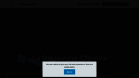 What Ladeuxiemechance.com website looked like in 2020 (4 years ago)