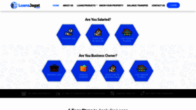 What Loansjagat.com website looked like in 2020 (4 years ago)