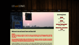 What Leoandleonas.com website looked like in 2020 (3 years ago)