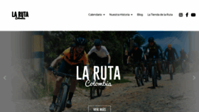 What Larutacolombia.com website looked like in 2020 (3 years ago)