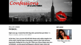 What Loveaddictnyc.com website looked like in 2020 (3 years ago)