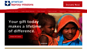 What Leprosy.org website looked like in 2020 (3 years ago)