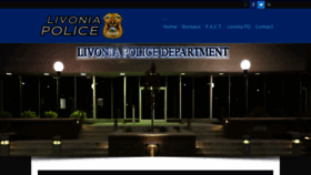 What Livoniapd.com website looked like in 2020 (3 years ago)