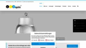 What Ledoptix.de website looked like in 2020 (3 years ago)