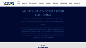 What Lifestylewindows.com.au website looked like in 2020 (3 years ago)