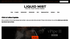 What Liquidmist.online website looked like in 2020 (3 years ago)